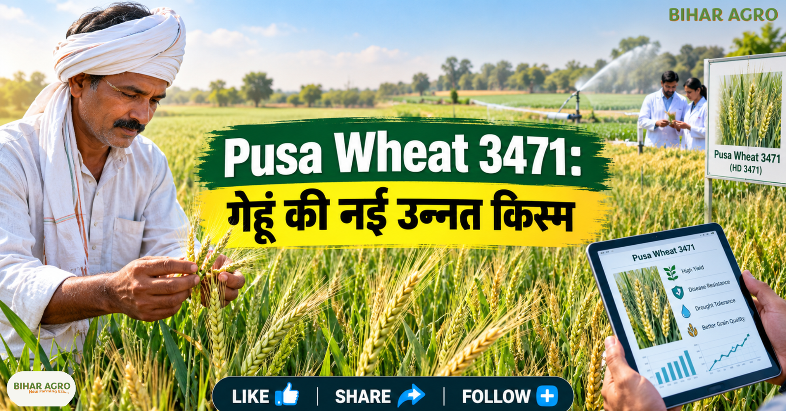 pusa wheat-3471, HD 3471 wheat variety, Pusa wheat variety, गेहूं की नई किस्म, ICAR wheat variety, IARI wheat, HD 3086, गेहूं की उन्नत किस्म, रबी गेहूं, गेहूं उत्पादन, पूसा गेहूं-3471, एचडी 3471 गेहूं किस्म, पूसा गेहूं किस्म, गेहूं की नई किस्म, आईसीएआर गेहूं किस्म, आईएआरआई गेहूं, एचडी 3086, गेहूं की उन्नत किस्म, रबी गेहूं, गेहूं उत्पादन, HD 3471 गेहूं किस्म, ICAR गेहूं किस्म, HD 3086,