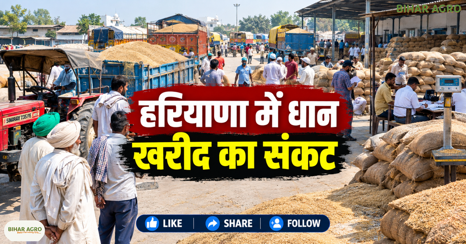 Haryana Paddy Procurement, Haryana Paddy Procurement Delay Farmers Facing Trouble, Haryana Paddy Procurement 2026, Haryana Paddy MSP 2026-27, Paddy Procurement Delay, Haryana Mandi News, Punjab Paddy Procurement, Paddy Moisture Limit, Farmers MSP News, हरियाणा धान खरीद, धान खरीद में देरी, हरियाणा मंडी समाचार, धान MSP 2026-27, किसान समाचार, पंजाब धान खरीद, धान में नमी, सरकारी धान खरीद, किसान आंदोलन, Haryana Agriculture News,