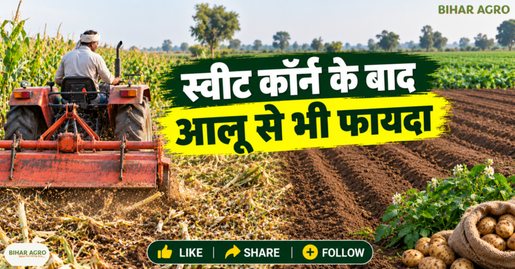 स्वीट कॉर्न की खेती, Sweet Corn Farming, गुरु पवार किसान, 70 एकड़ खेती, 40 लाख रुपये की कमाई, छिंदवाड़ा किसान, आत्मा परियोजना, स्वीट कॉर्न की उन्नत खेती, आलू की खेती, फसल विविधीकरण, किसानों की सफलता की कहानी,